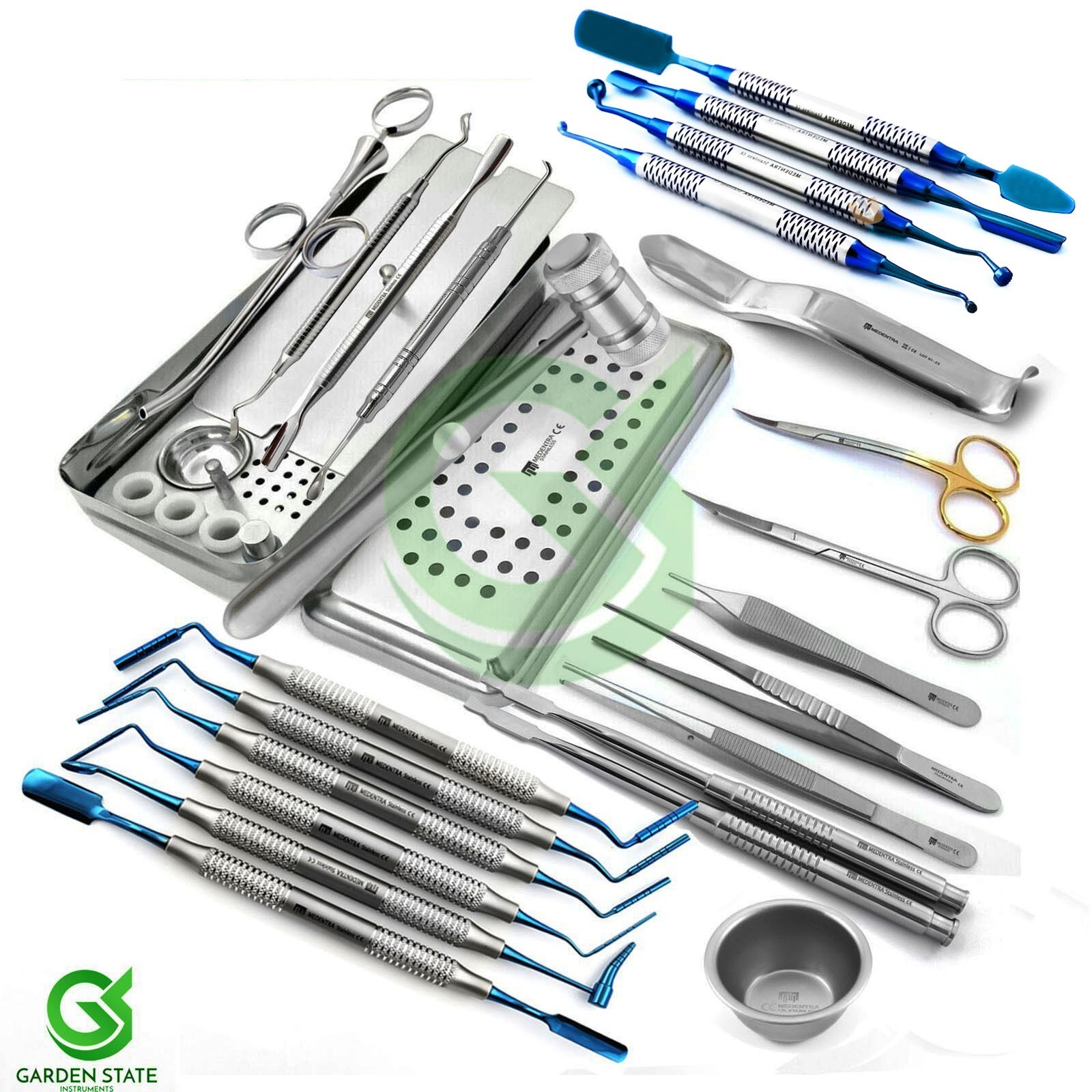 Specialized Implant Instruments Dental Bone Grafting & PRF GRF Surgery Set