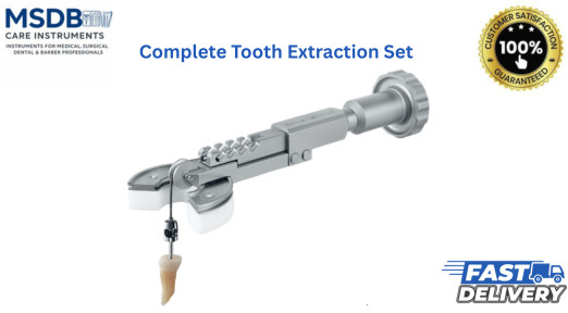 BENEX II TOOTH EXTRACTION SYSTEM COMPLETE SET FOR DENTAL PRACTICES Duty Paid US