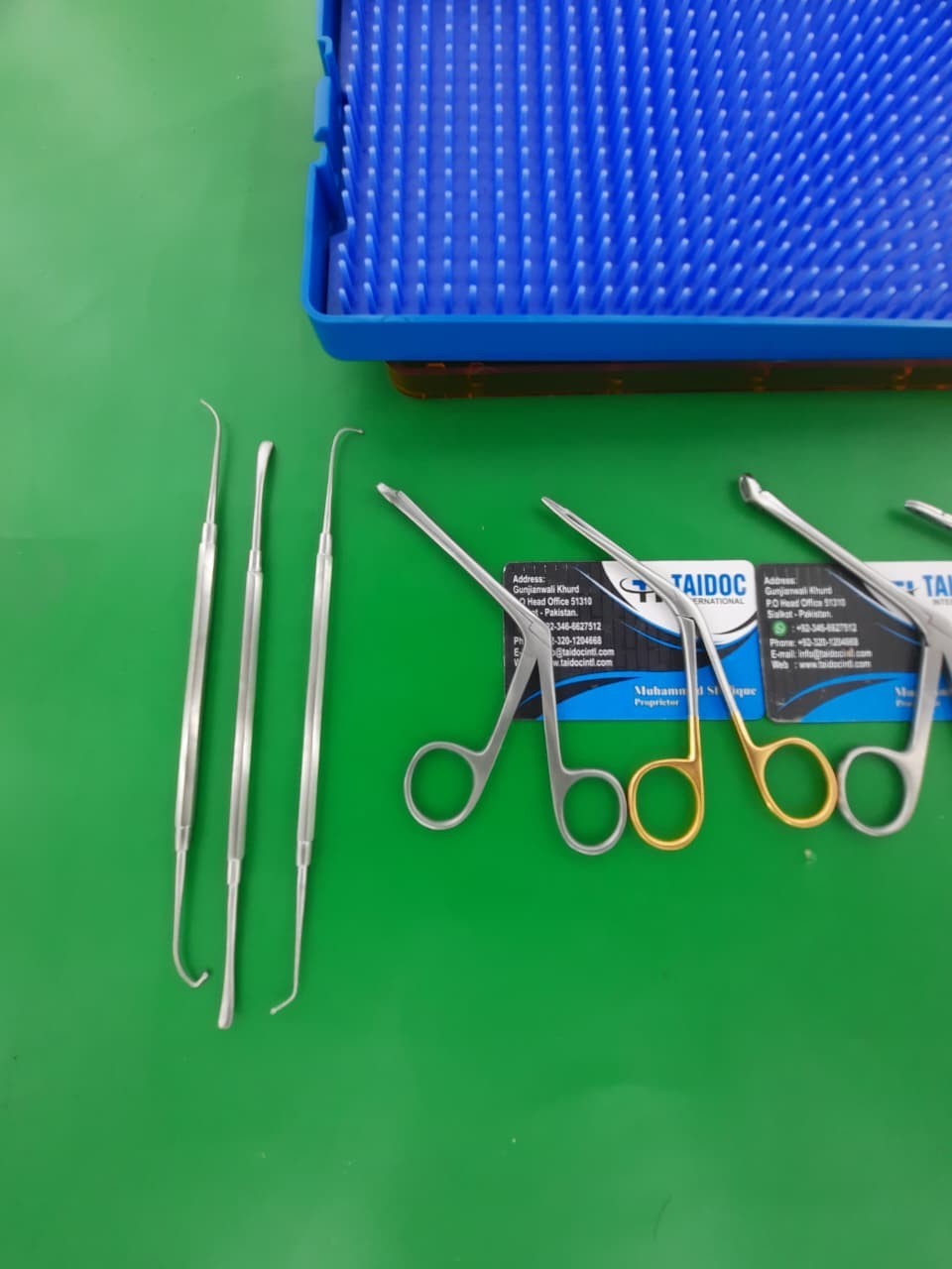 10 Pcs Minor Fess instruments Set Endoscopic Sinus Surgery ENT Surgical Set