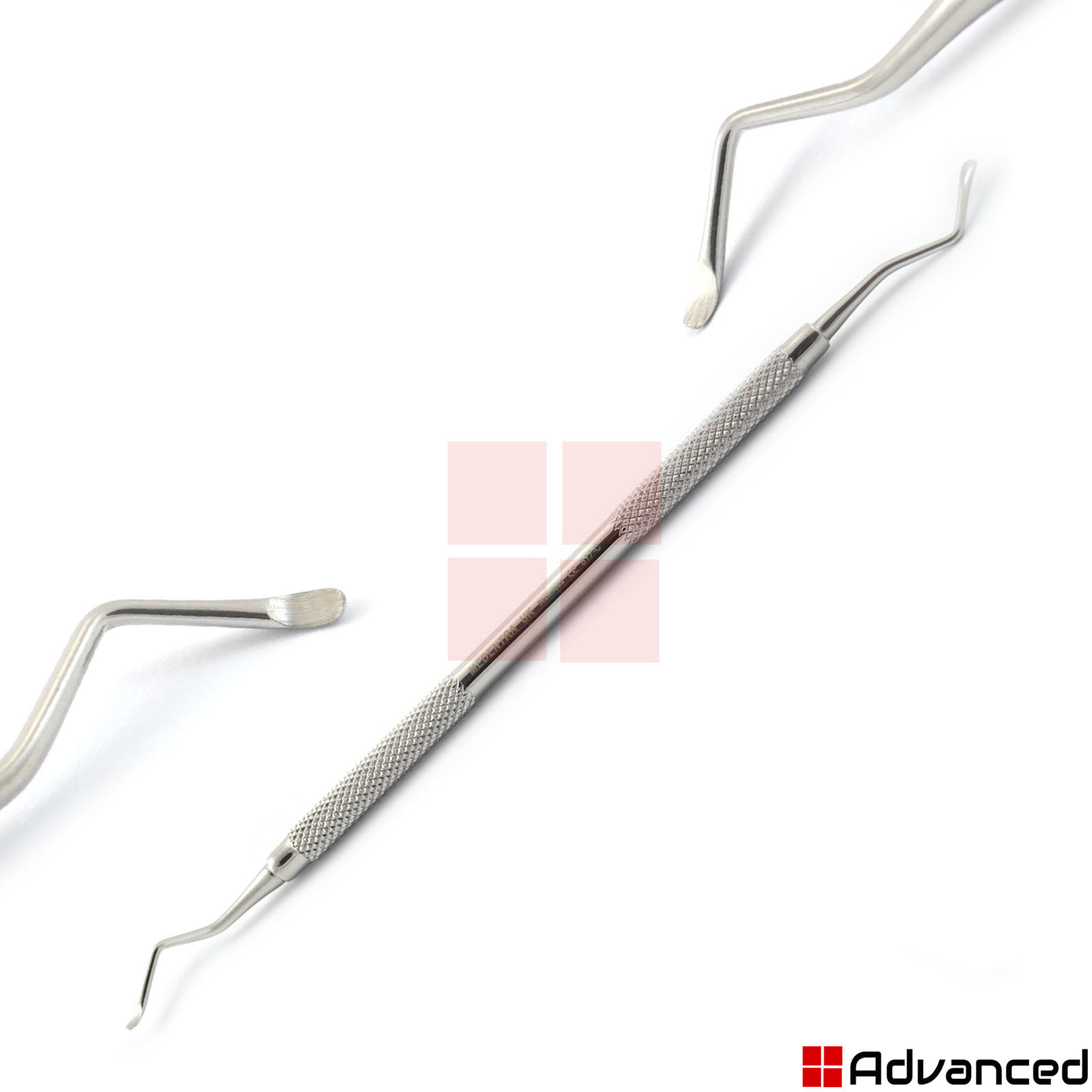 Dental Spoon Excavator 817-C Sharp Blade Double Ended Cavity Carious Scraper