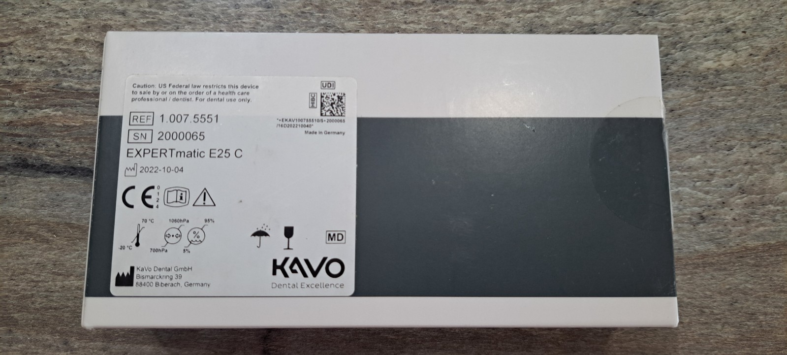 KaVo EXPERTmatic E25 C Friction Grip Contra-Angle (1:5) (New – Open Box)