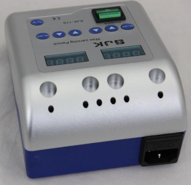 Dental Lab Equipment Electric Waxer Wax Knife Carving Double Pen 6 Pot Tips Best