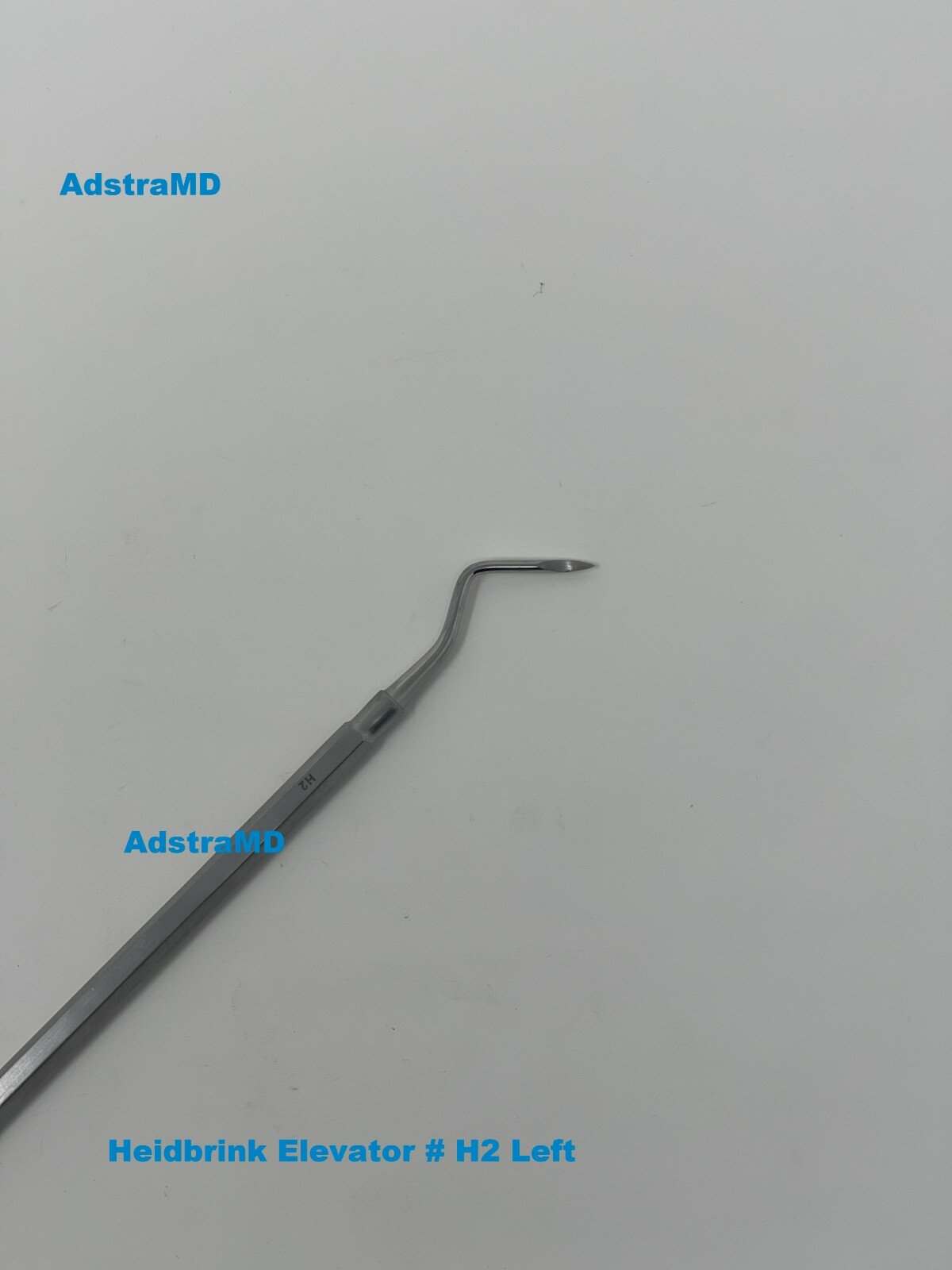 Dental Elevator Left # H2 Surgical Veterinary Instruments Slim Hexagon Handle