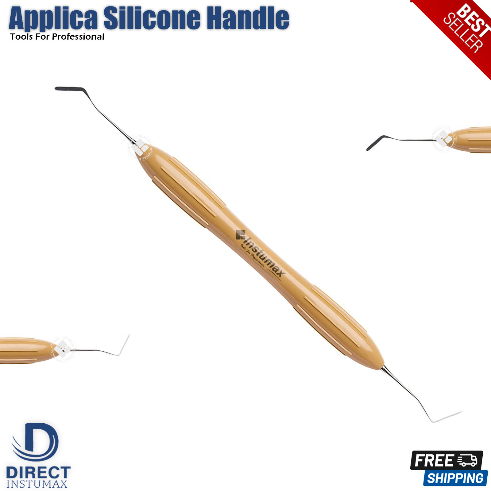 LM Arte Set of 6 Composite Filling & Restorative Instrument Silicone Handle