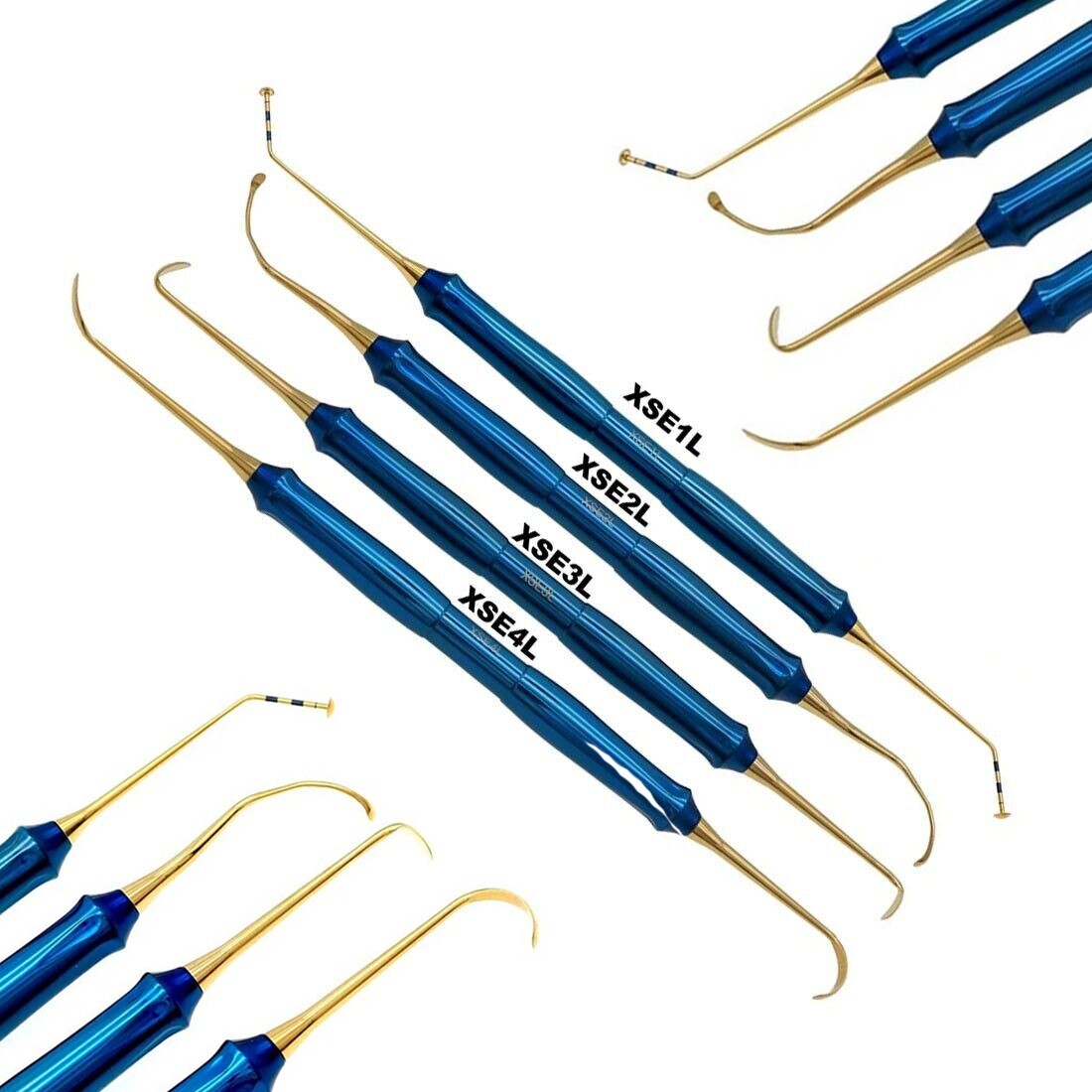 Set of 4 Sinus Lift Dental Implant Instruments Kit