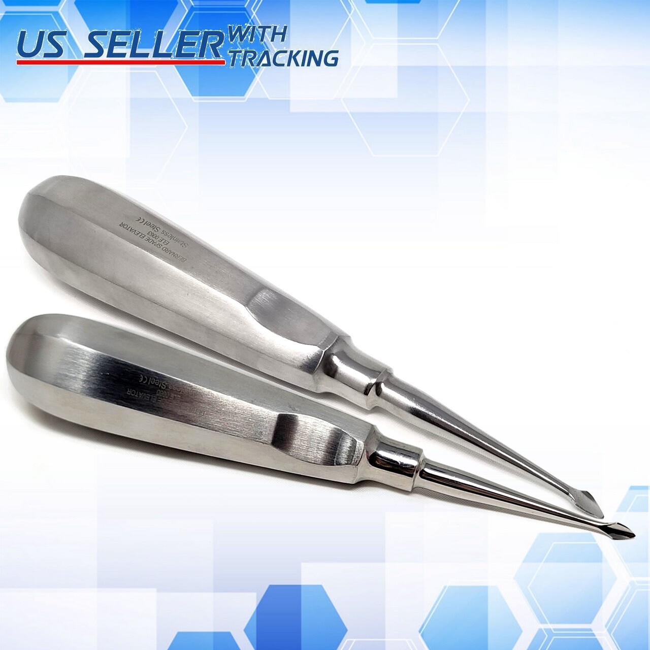 GERMAN DENTAL TOOTH SURGERY SPADE CONCAVE ROOT TIP ELEVATOR DENTAL ELEVATORS