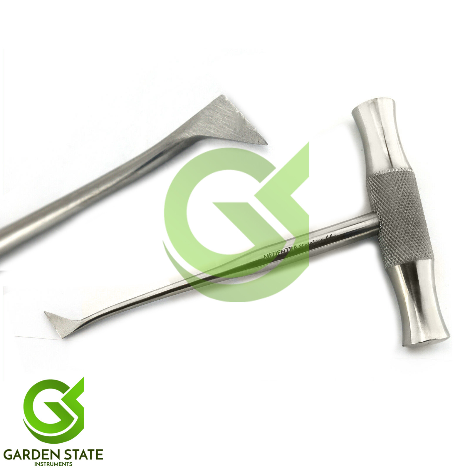 T Cross-Bar Dental Winter Elevator Shank Blade Left+Right Extraction Instruments