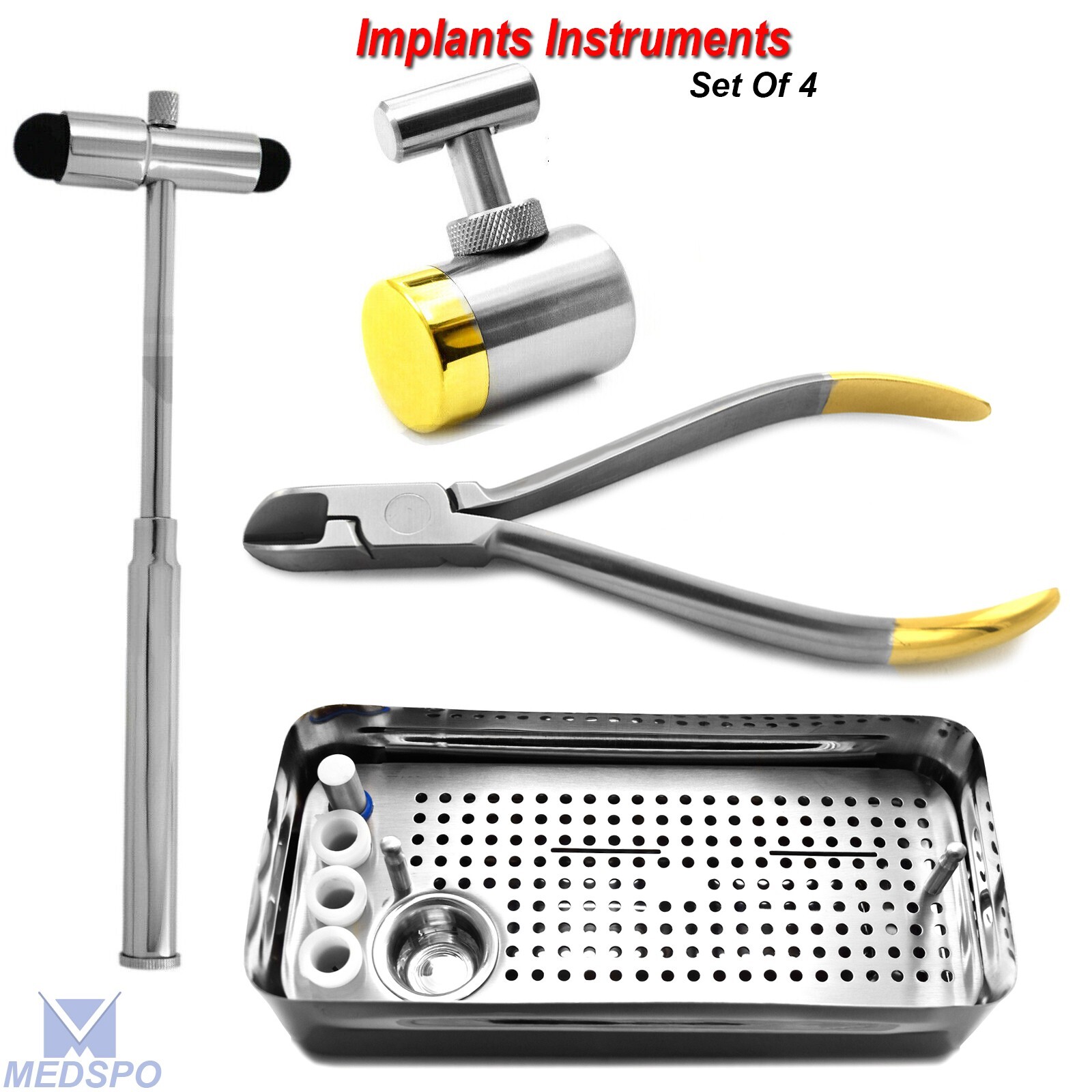 Surgical Implant Crusher Mill PRF Box GRF System Membrane Dental Instruments NEW