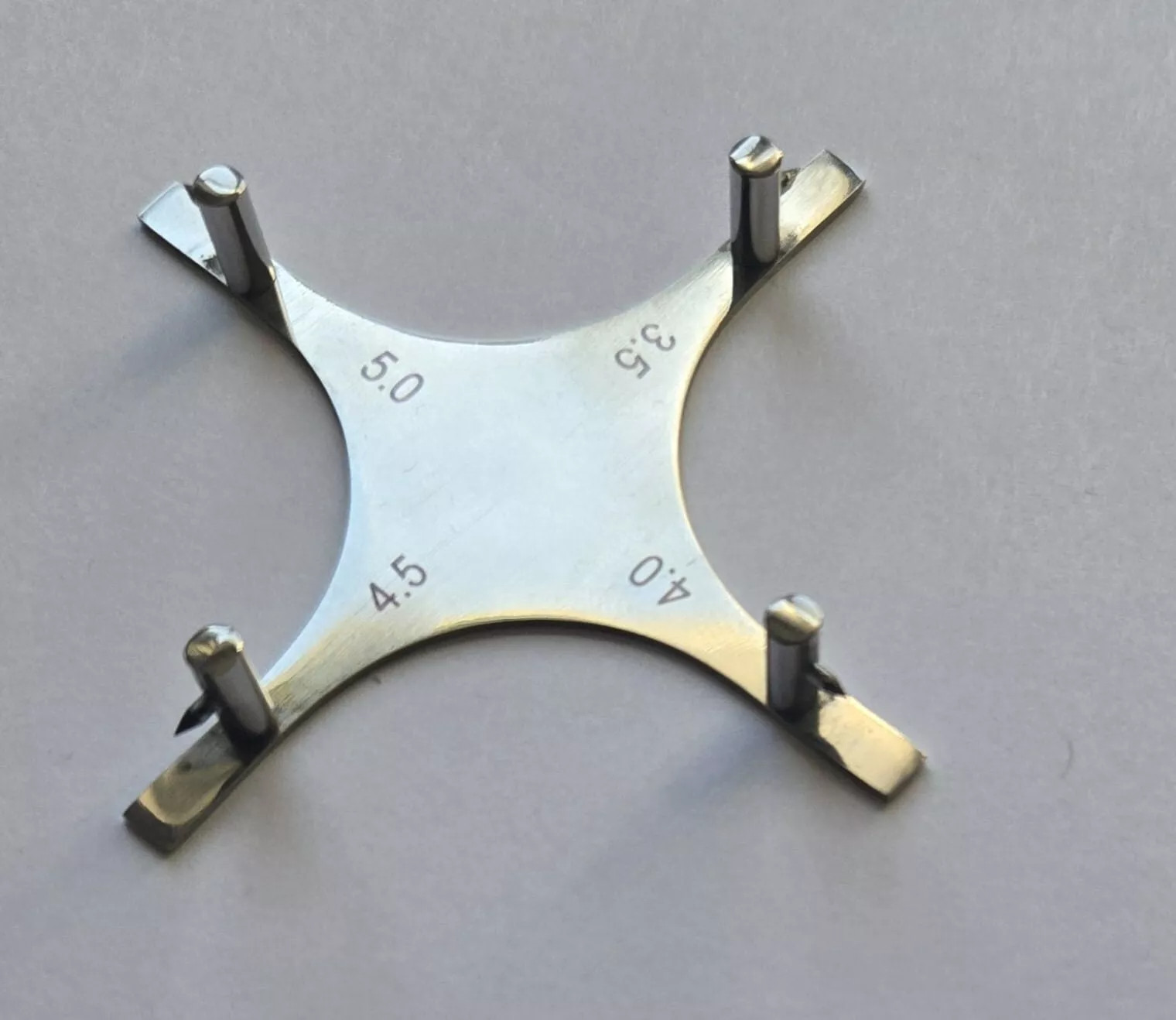 Dental Orthodontic Tool Boone Star Gauge Bracket Positioning Accurate Placement