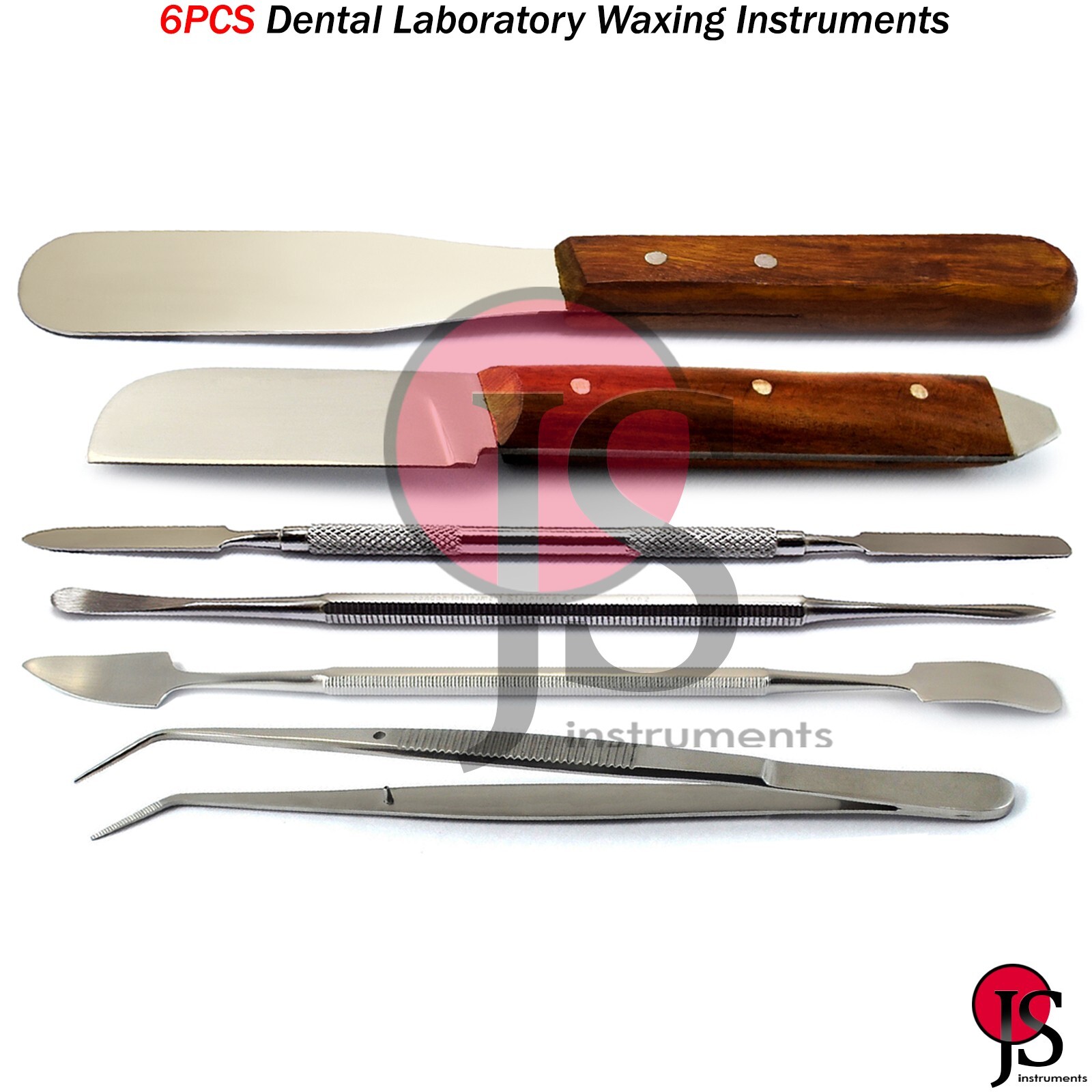Laboratory Waxing Carving Modeling Tools Plaster Knife Cement Spatula Carver X6