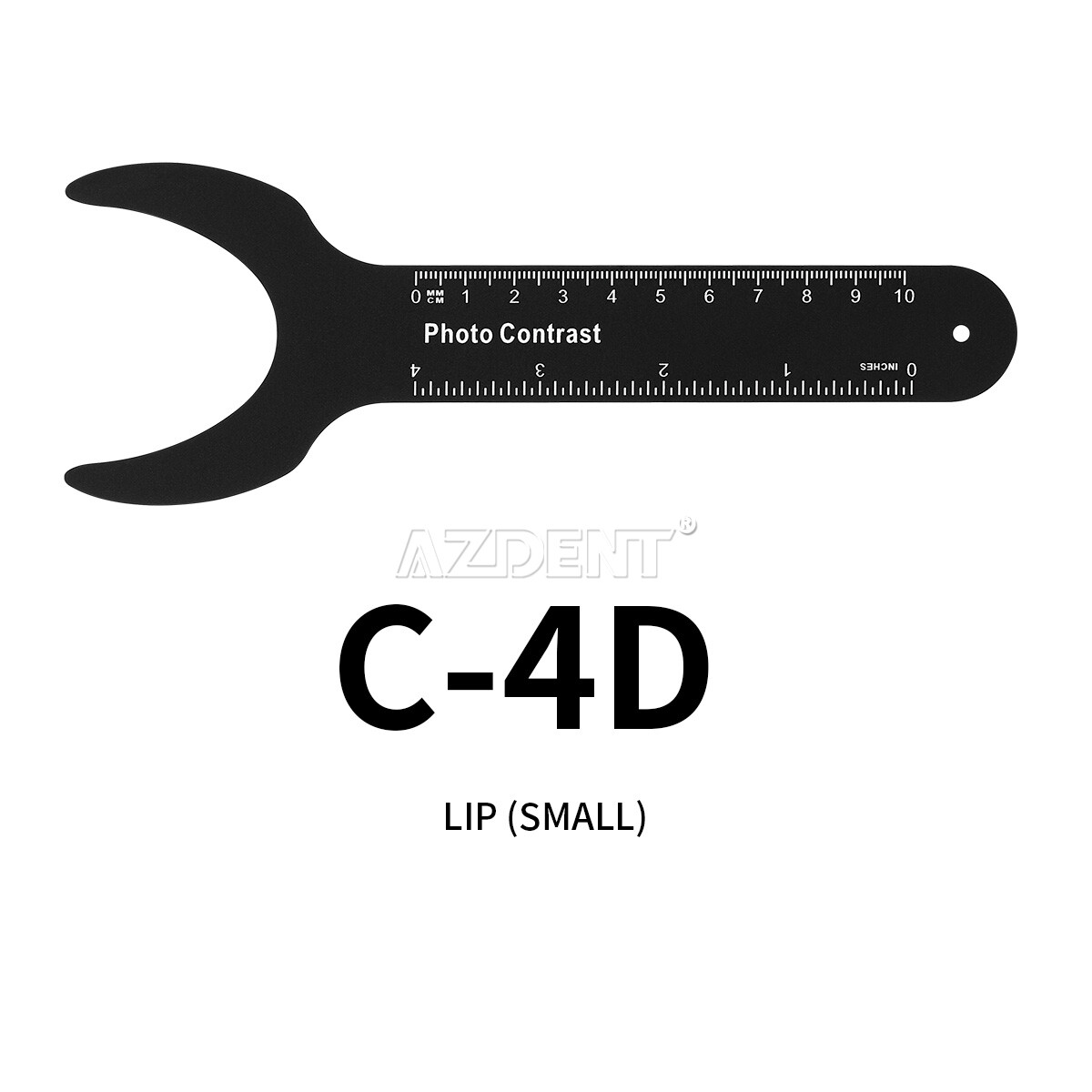 6pcs Dental Photo Contrast Set Black Background Board Photography Contraster