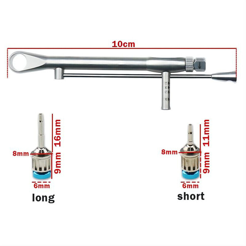 Dental Implant 16Pcs Hand Driver Hex Screwdriver Abutment Wrench Universal Tool