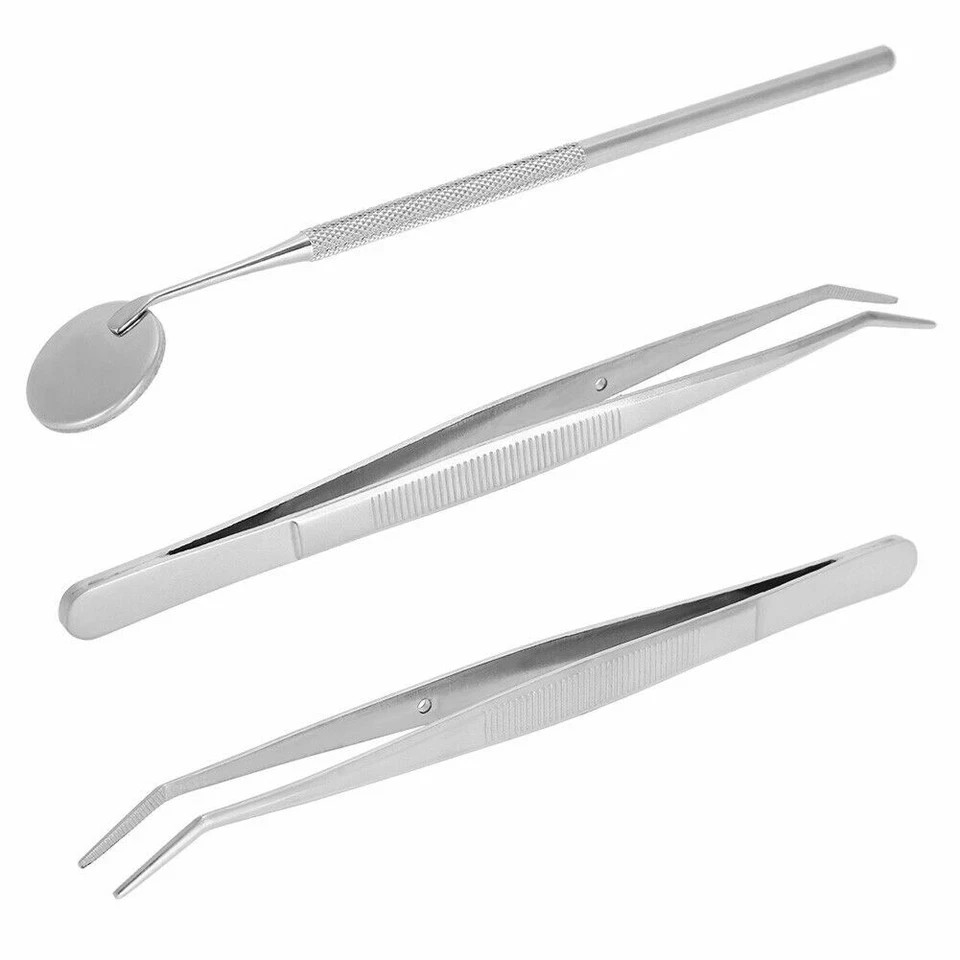 Professional Dental Oral Kit Scaler Probe Pick SET Mirror Stainless Steel Basic