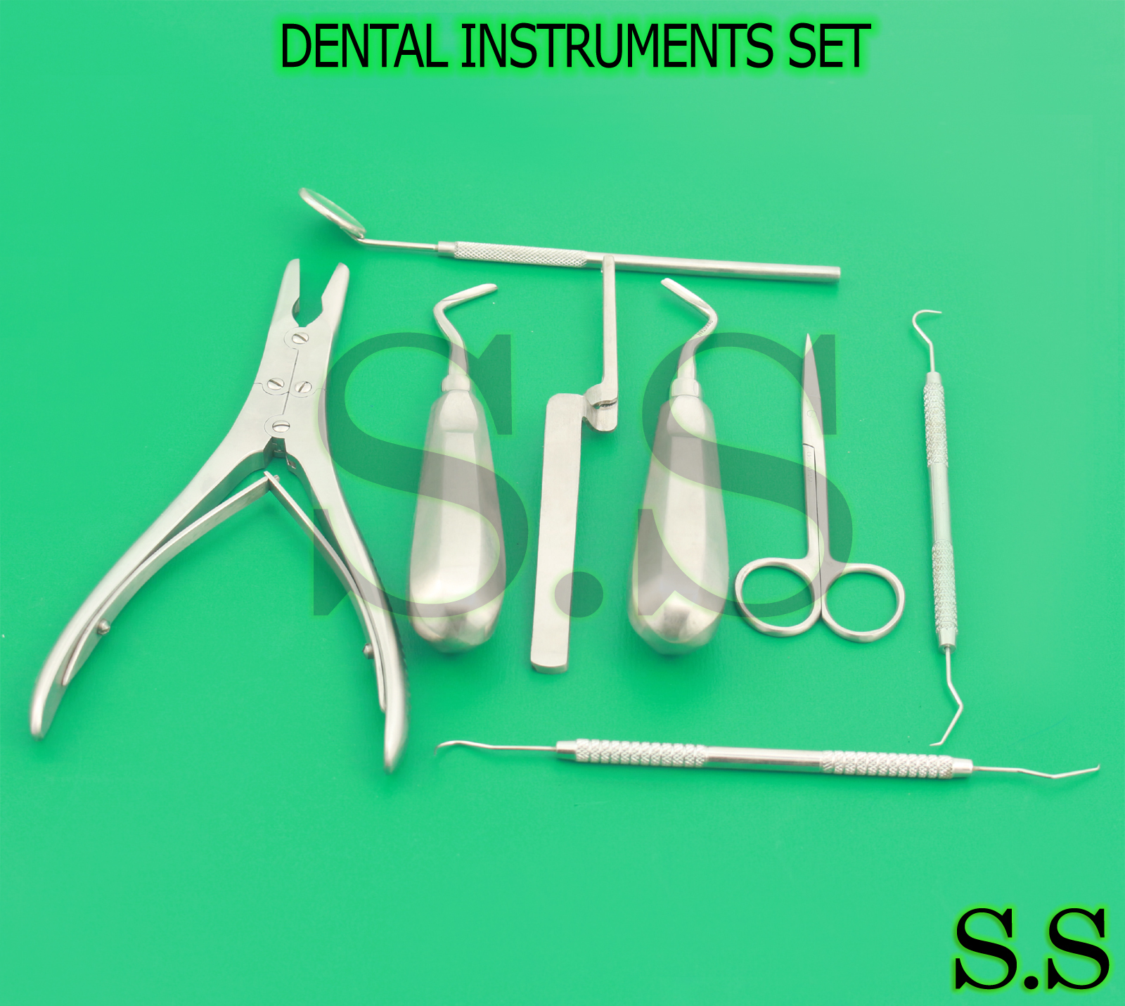 DENTAL INSTRUMENTS SET OF 08 PCS DN-526