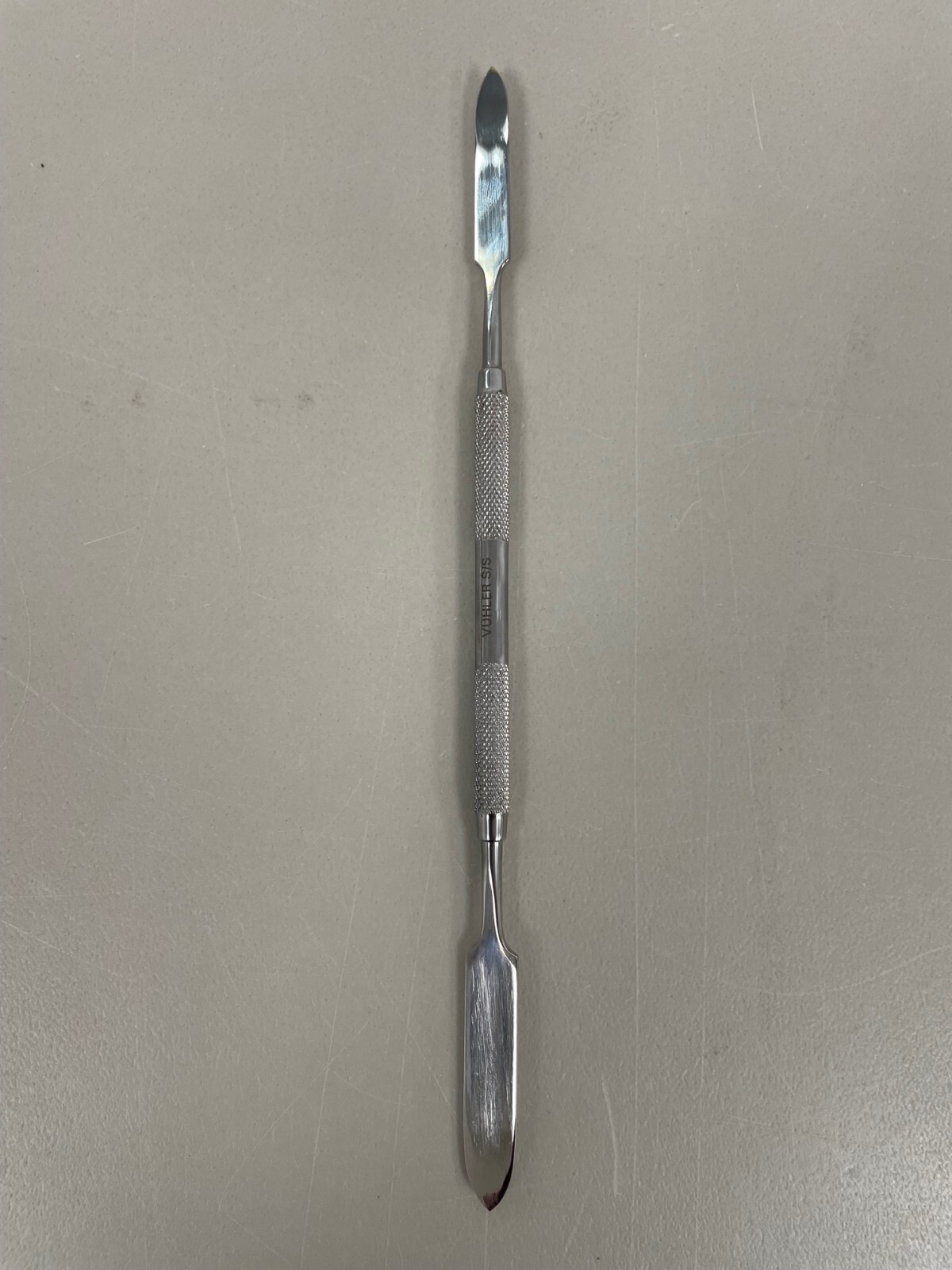 Set of 5 Dental Cement Spatulas, 7.5″, Double Ended, 36x6mm & 40x10mm Arch Ends