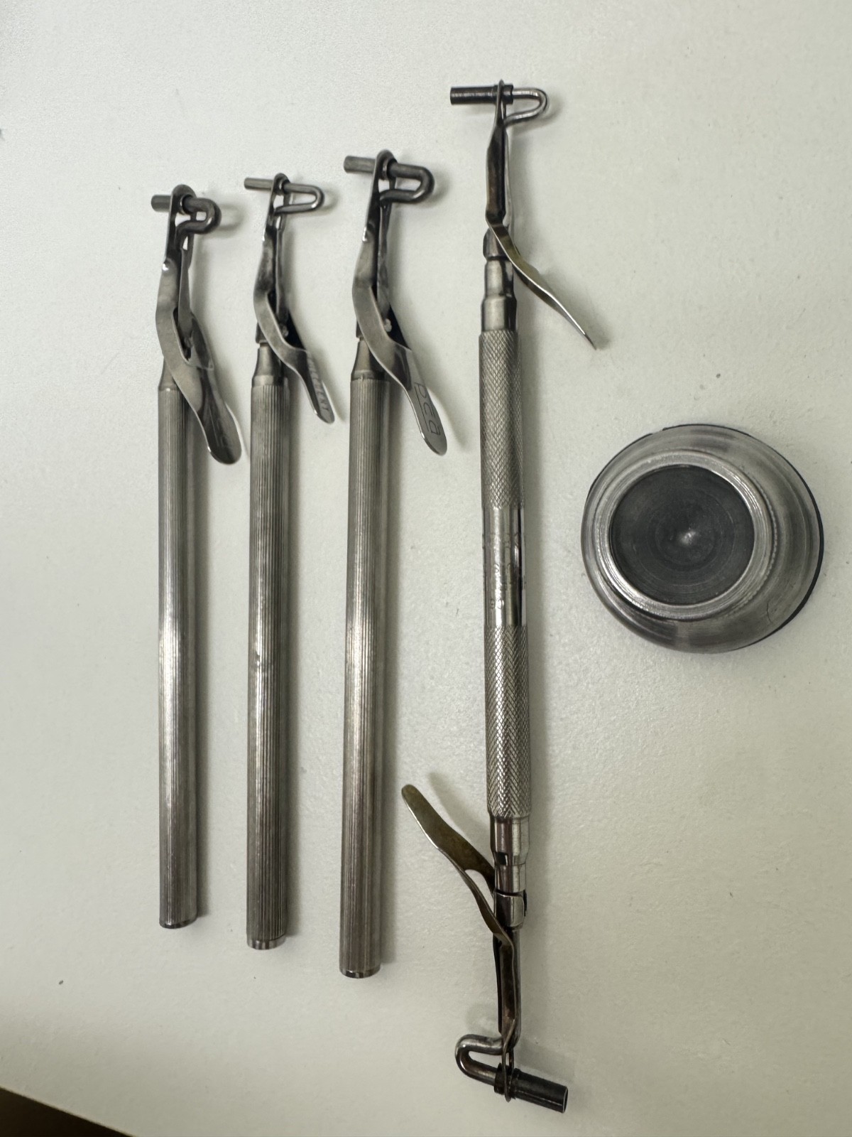 Dental Amalgam Placement / Condensing Instrument Set Lot of 5 Stainless Steel