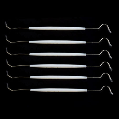 100 Pcs/Pack Sterilized Disposable Dental Mouth Exam Probe Double End Explorer