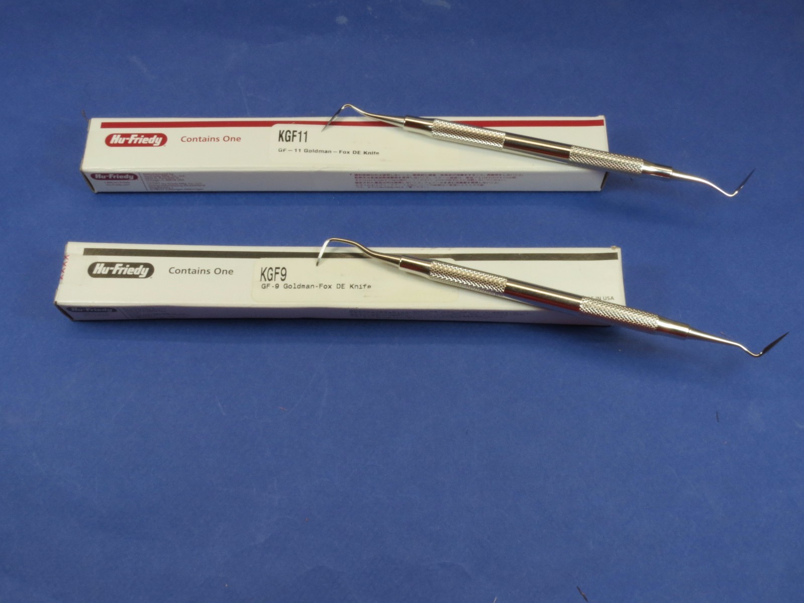 Dental Goldman Fox Periodontal Knife Kit / KGF9 + KGF11 / HU FRIEDY