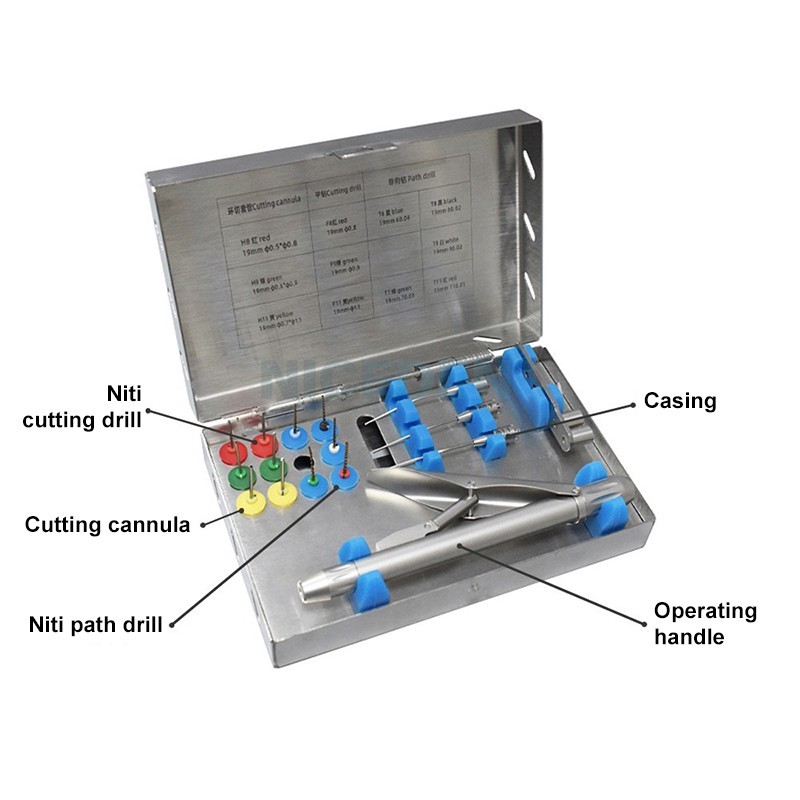 Dental Endodontic Endo File Removal System Kit/Endo Broken File Removal Instrume