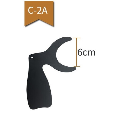 Dental Photo Contrast Board Intraoral Contrastor Background Black 134°C
