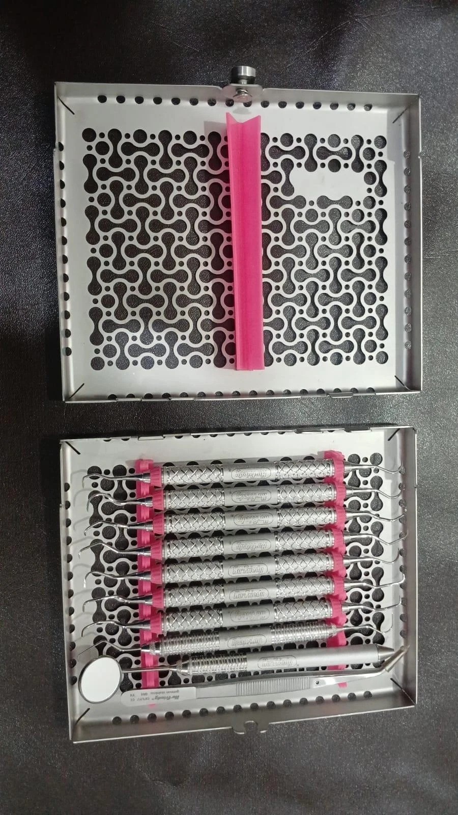 Hu Friedy Dental Hygiene Instruments Set of 10 PCS With Sterlization Cassette
