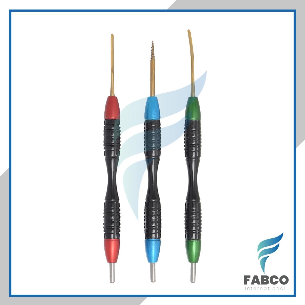 3Pcs Dental Periodontal Flex Periotome Titanium Straight Curved Dental Inst