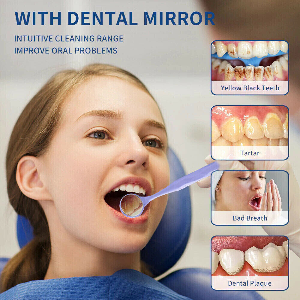 7 Colors Dental Anti-fog Autoclavable PREMIUM Mouth Mirrors Front Surface