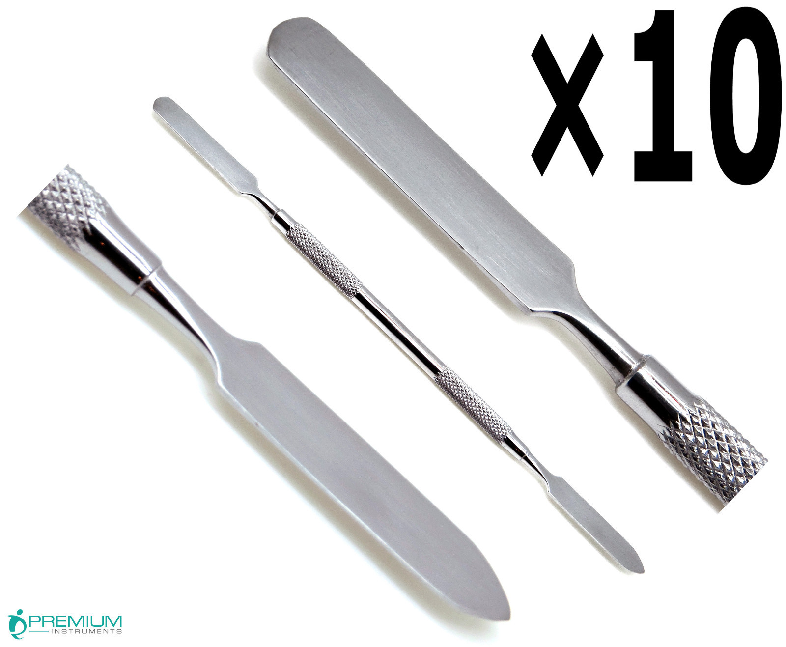 10× Premium Cement Spatula Dental Mixing Lab Restorative Double Ended Tools