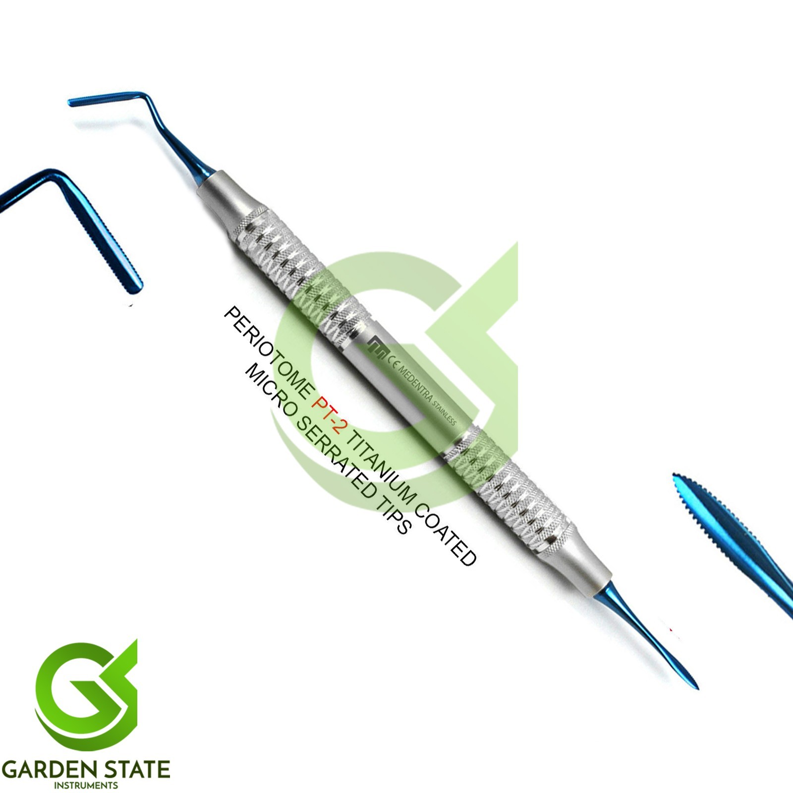 Periodontal PDL Luxating Periotome Sharp/ Micro Serrated Implant Dental Elevator