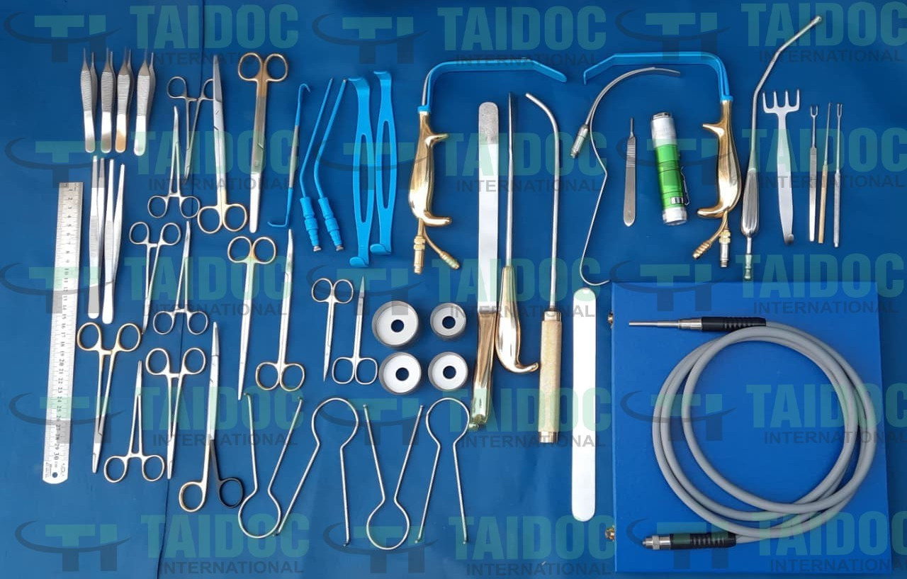 Breast Augmentation Set Of 47 Pcs Plastic Surgery, Surgical Instruments Set