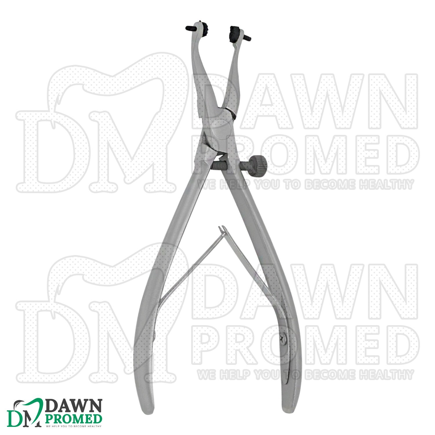 Dental Crown Remover Forceps 6.25″ W/Rubber Soft Pad Orthodontic Pliers German G