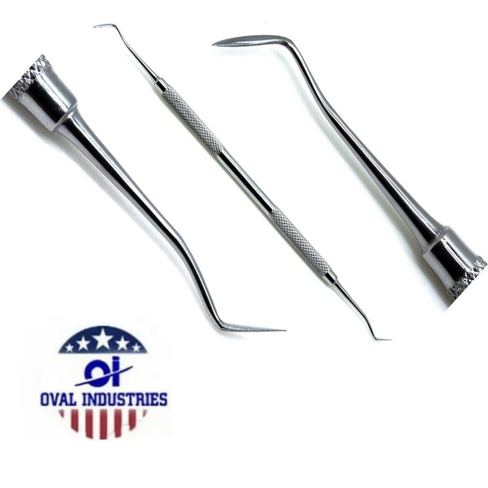 Dental Hollenback Carver 1/2 Restorative German Steel Instrument Double Ended 5X
