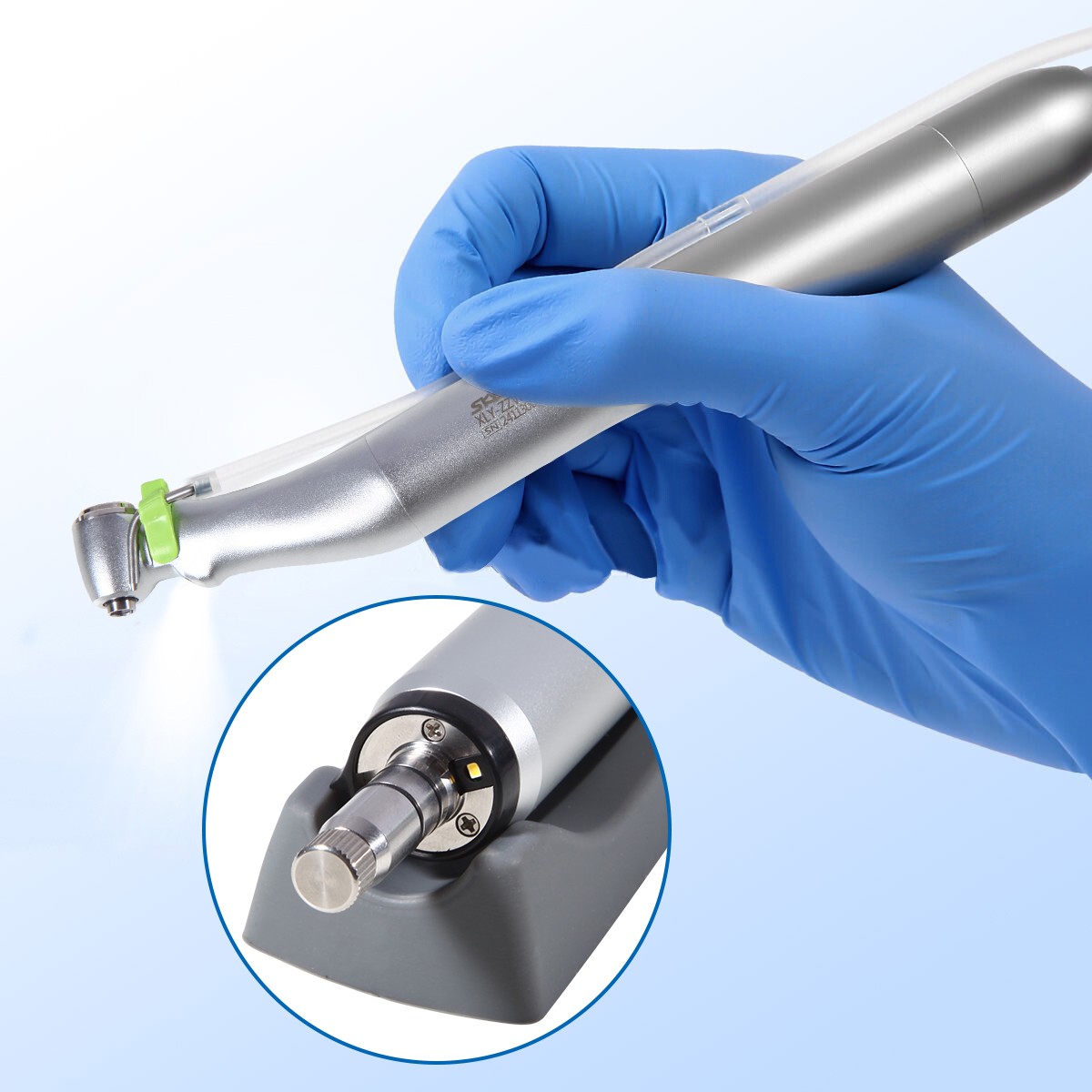 Implant Motor+Surgery Piezo Bone Surgery +LED Handpiece Dental Woodpeck Style
