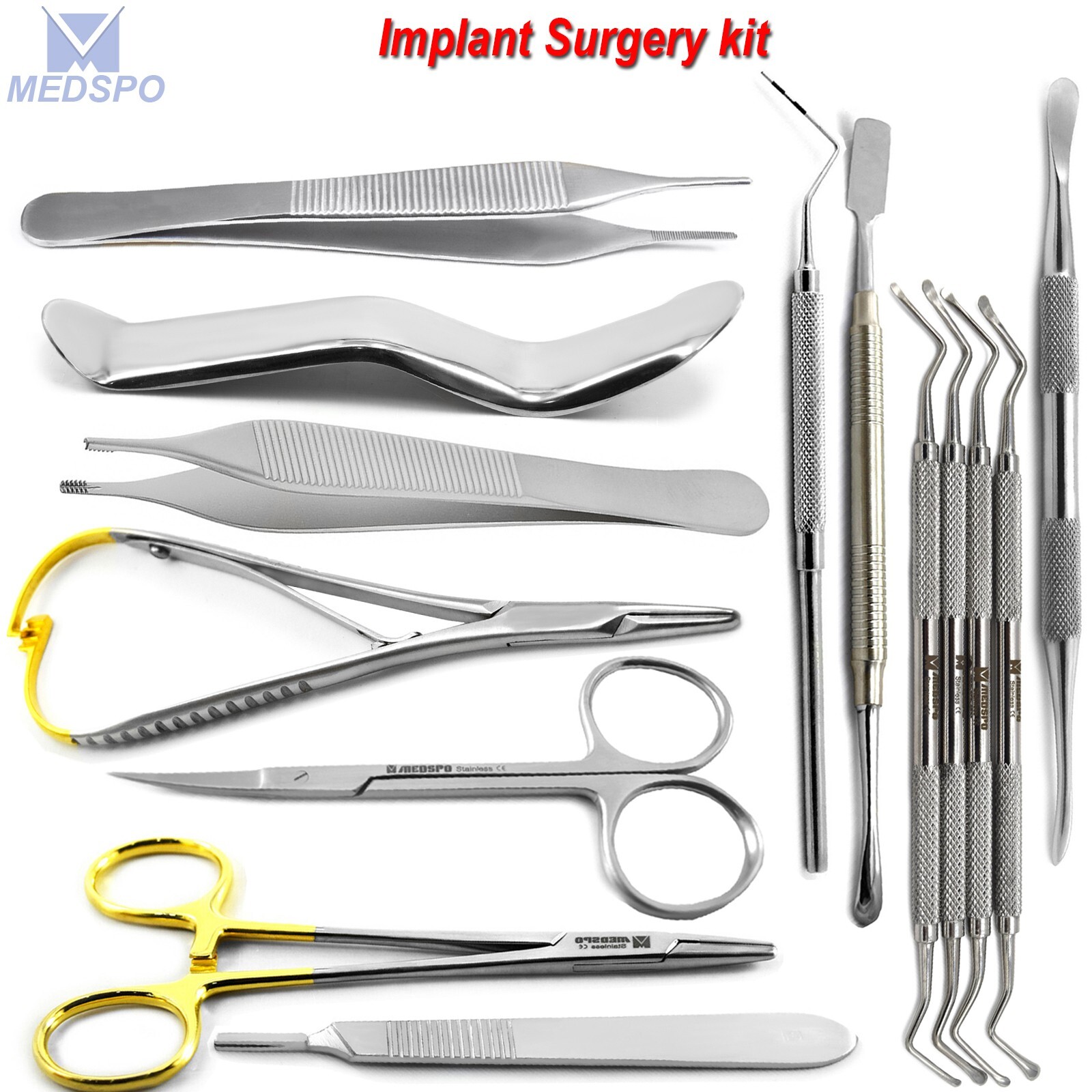 Surgical Surgery Dental Micro Oral Surgery Instruments Kit Surgical Tools New