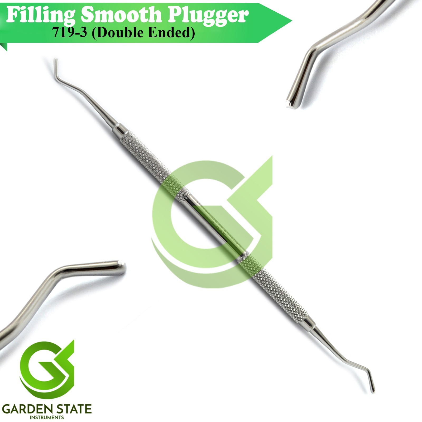 Dental Smooth Composite Filling Plugger 719-3 Amalgam Plastic Filling Instrument