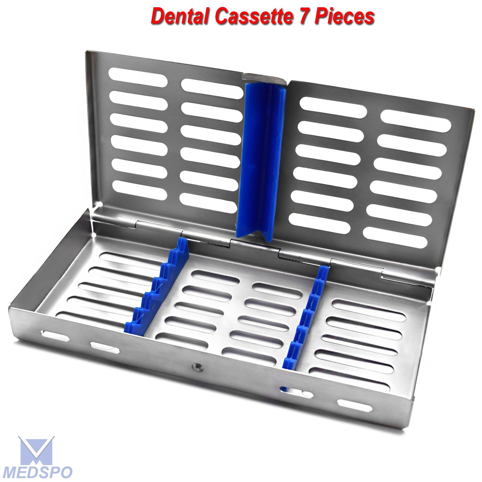 Surgical 5 Pcs Holding Cassette Scaler Rack Sterilization Tray Dental Instrument