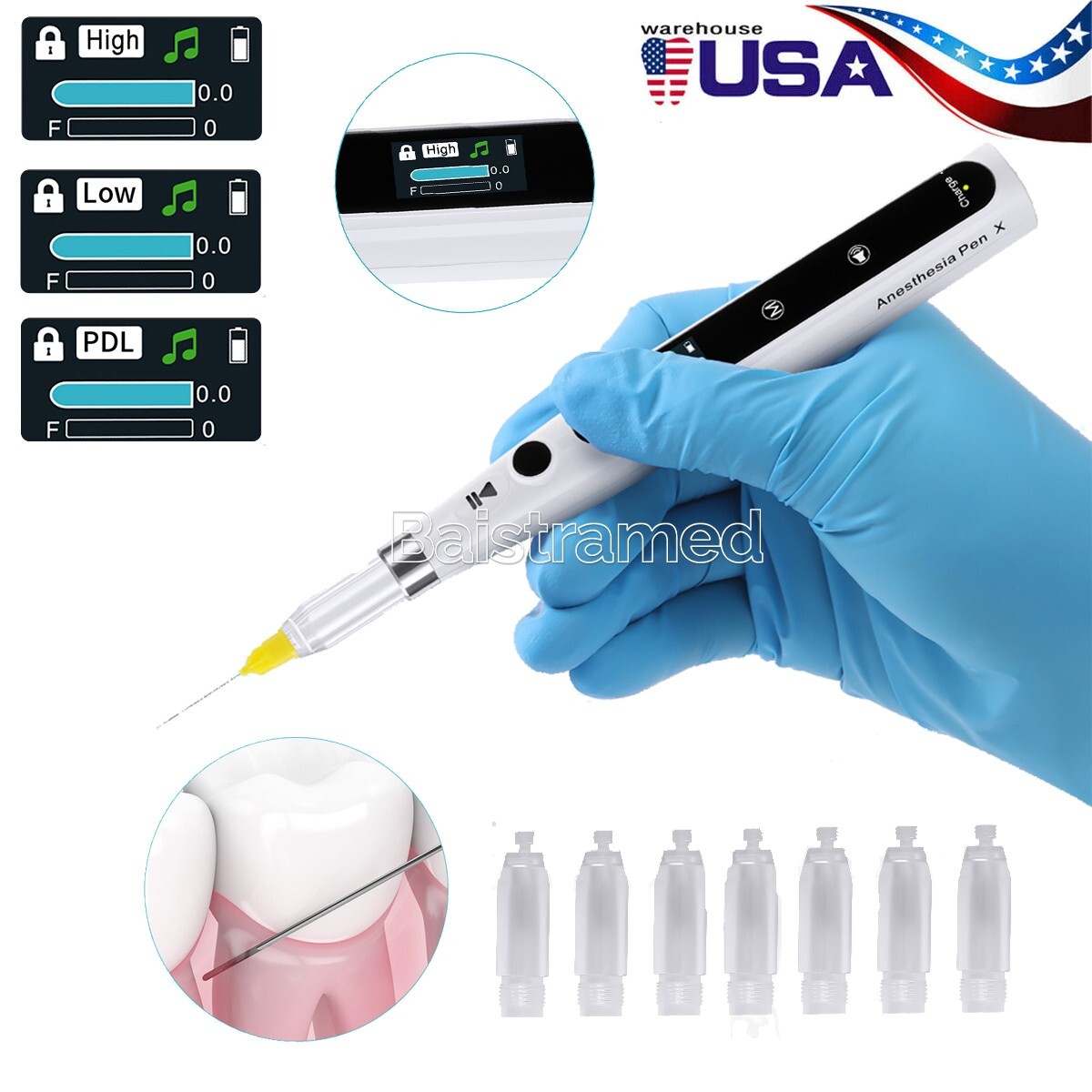 Dental Painless Oral Local Anesthesia Device Anestesia Pen