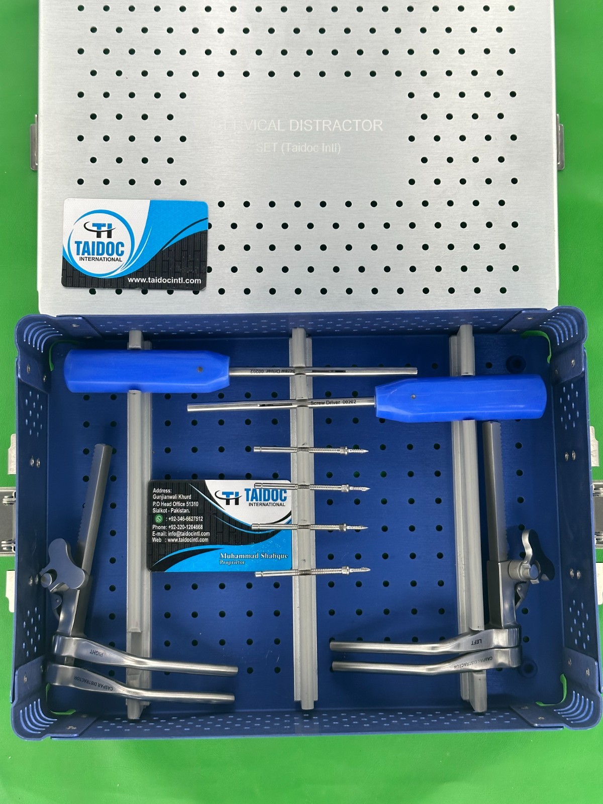 Caspar Style Cervical Distractor Spine Orthopedic Instruments Set