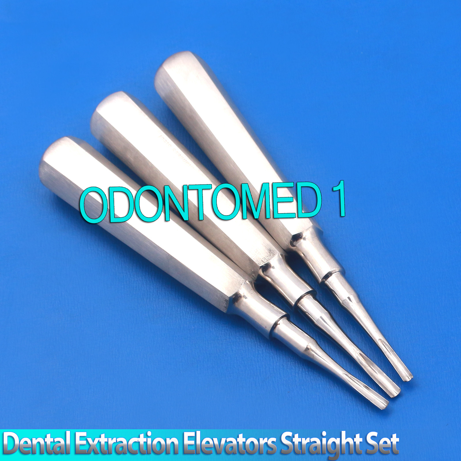 Elevators Straight Tip 2mm 3mm 4mm Dental Extraction Surgical 3 Pcs Instruments