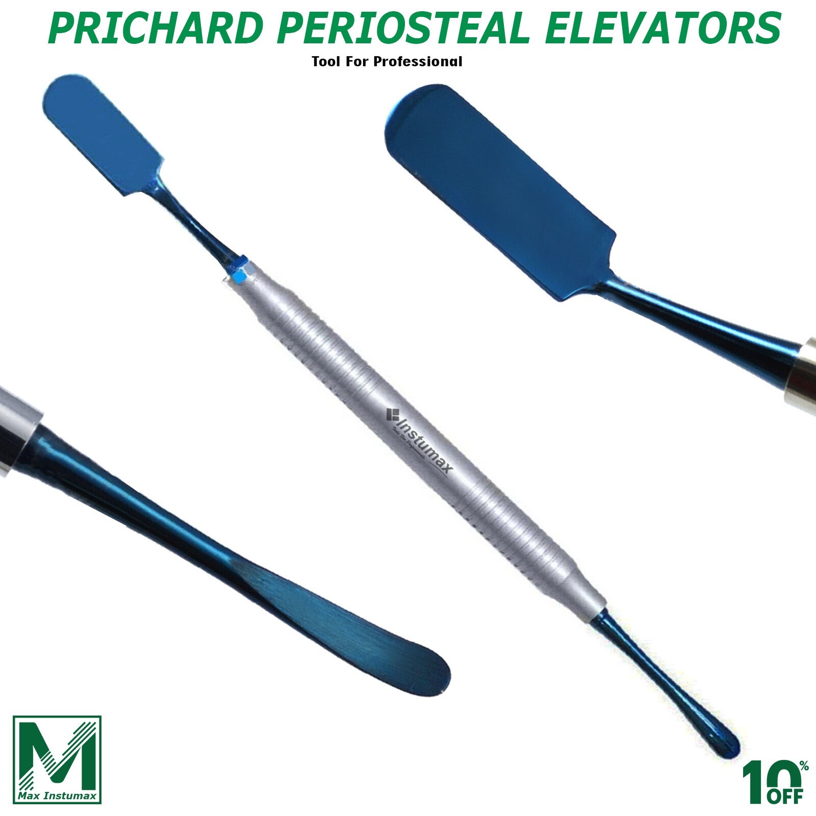 Dental Basic Implant Periodontal Surgical Bone Grafting Instruments Kit 16Pcs