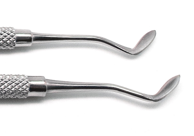 2 Pcs Dental Wax Amalgam Carvers Ward 1 & Ward 2 Restorative Premium Instruments