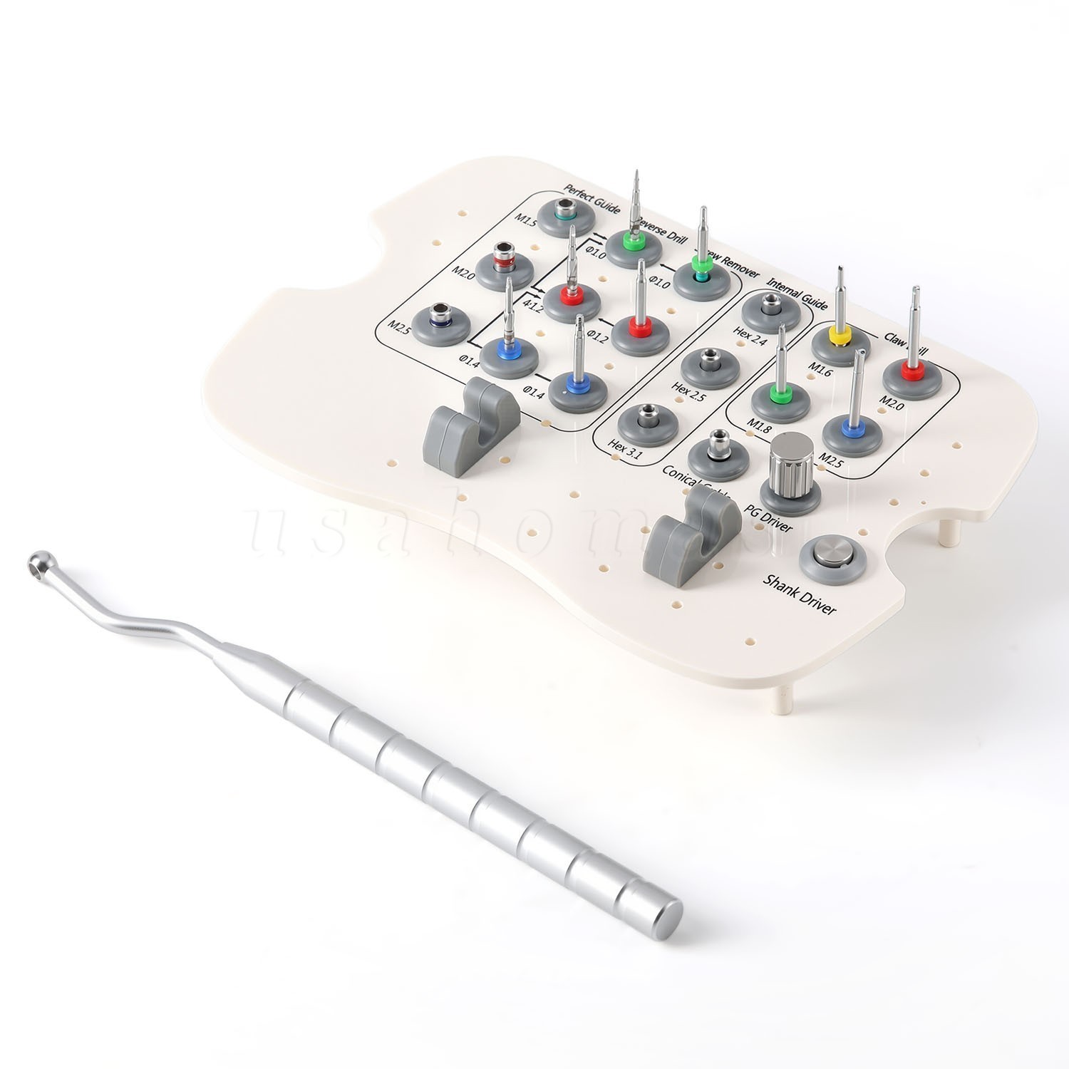 Dental Implant Fractured Screw Removal Kit SR Repair Universal Instrument Tool