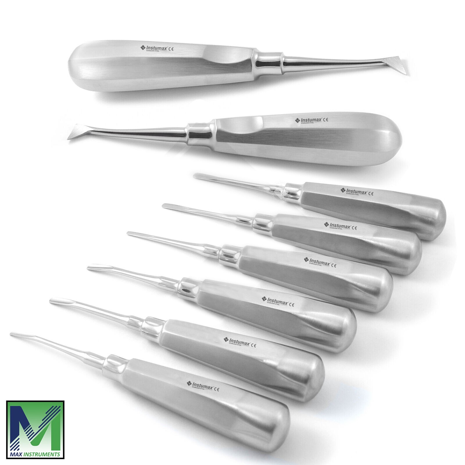 Dental Cryer Root Elevators Luxation Tooth Loosening Extracting Oral Surgery Kit
