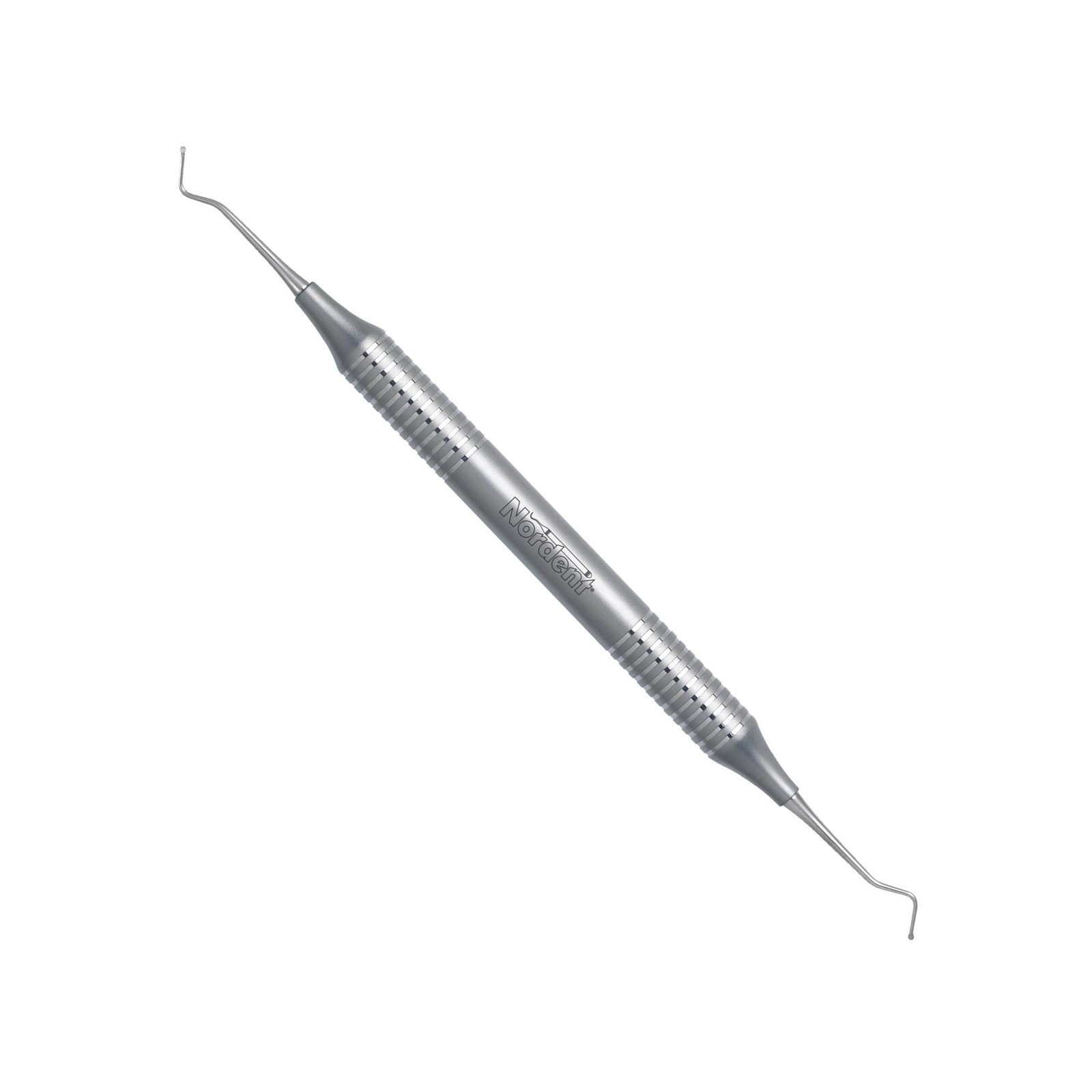 Nordent RECIS Double End #1S Spoon Dental Excavator 1mm Medium Round Handle