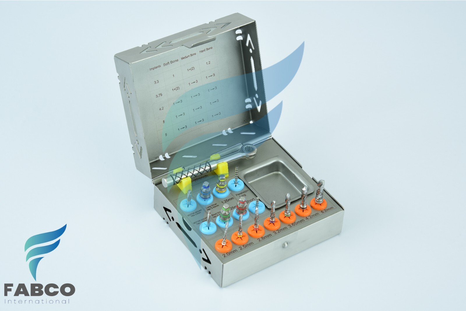 Dental Implant Surgical Drill Kit Drills Drivers Ratchet Dental Instruments