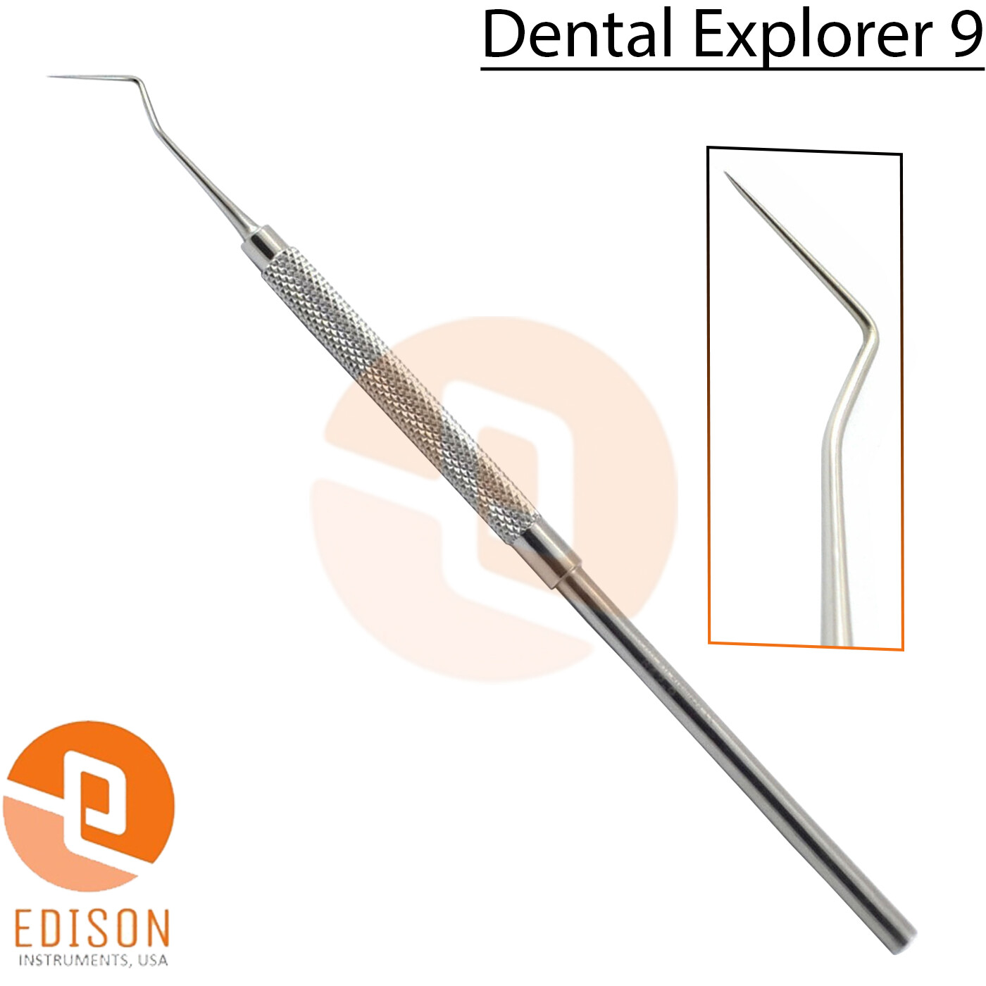 Dental Probe 9 Exploer 23/17A Teeth Cleaning Hygienist Dentist Endodontic Tools