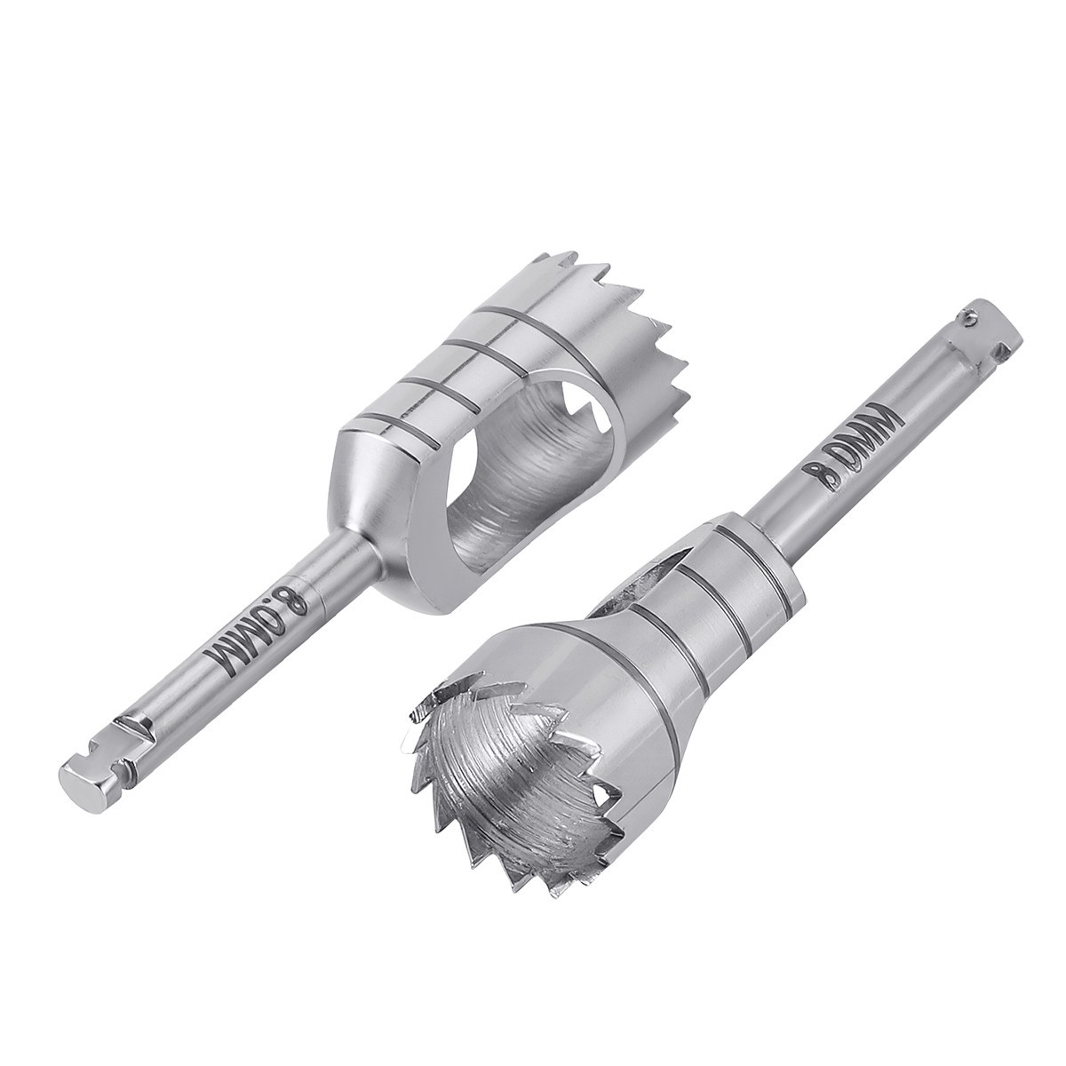 8Pcs AZDENT Dental Implant Bone Trephine Drill Surgical Instrument Short Type