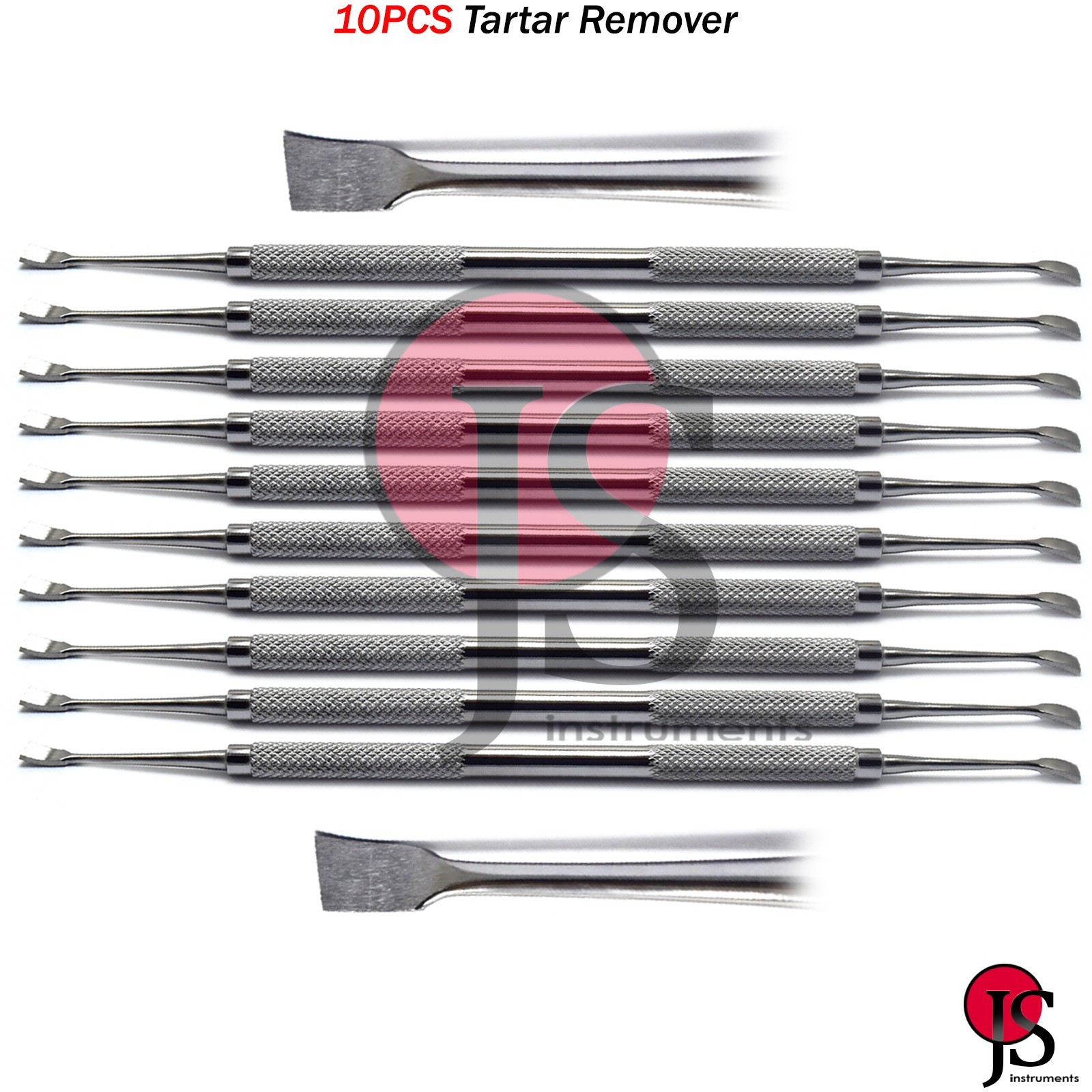 10PCS Dental Tartar Remover Scaler Calculus Removal Teeth Cleaning Scraper