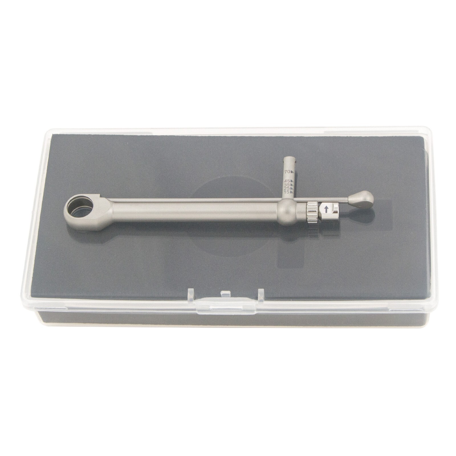 US Dental Implant Torque Wrench Ratchet Manual 8mm Nobel Biocare Fit 15-70Ncm