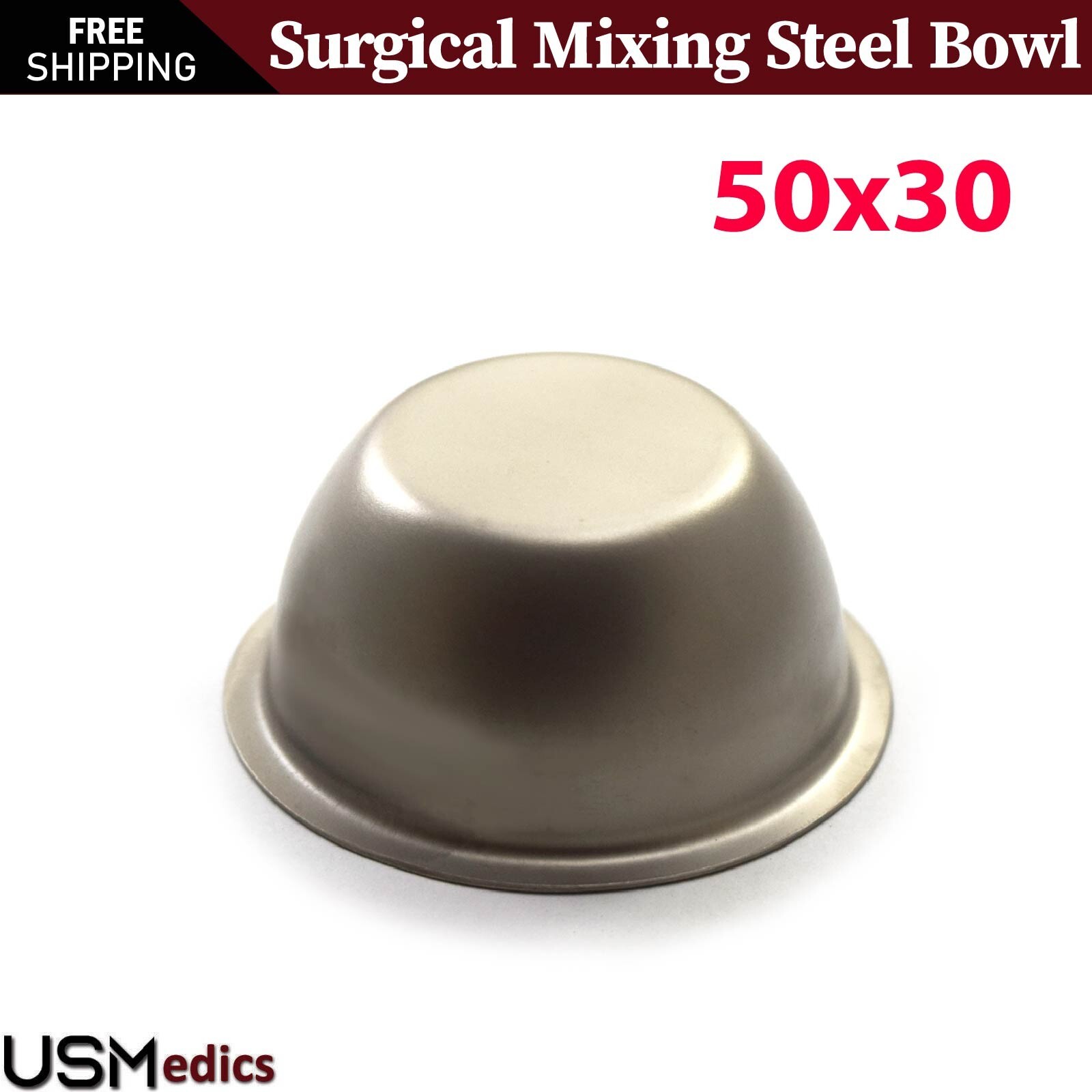 Small Bone Mixing Bowl Stainless Steel Surgical Implant Instruments Laboratory